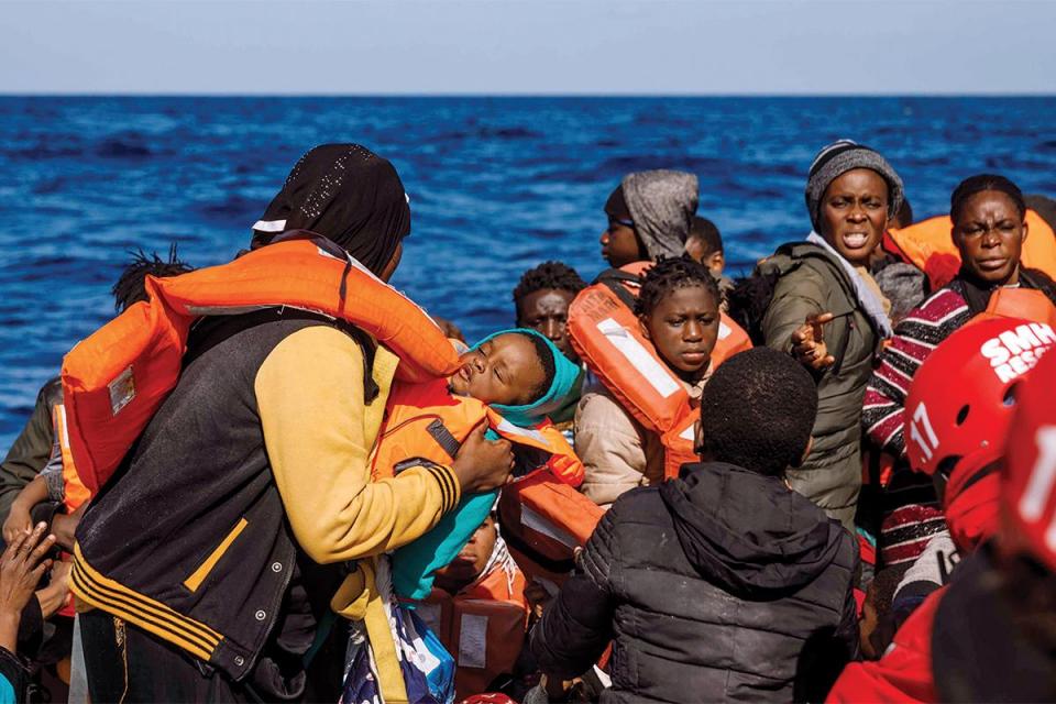 Fifty-seven people have been forcefully pushed back to Libya, a war-torn country deemed unsafe by international agencies. File photo: AFP