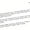 Ittra mingħand Repubblika lill-Kummissarju tal-Pulizija dwar MacBridge