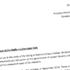Repubblika's Letter to David Sassoli