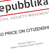Repubblika's Position Paper on Malta's "Passport-Selling" Scheme