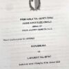 Judgment by the Civil Court in the Constitutional appeal Repubblika vs The State Attorney